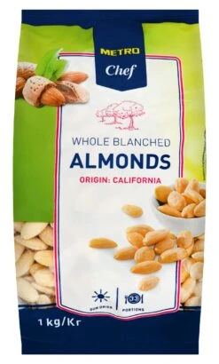 Metro Chef Mandeln Ganz Blanchiert (1 Kg)