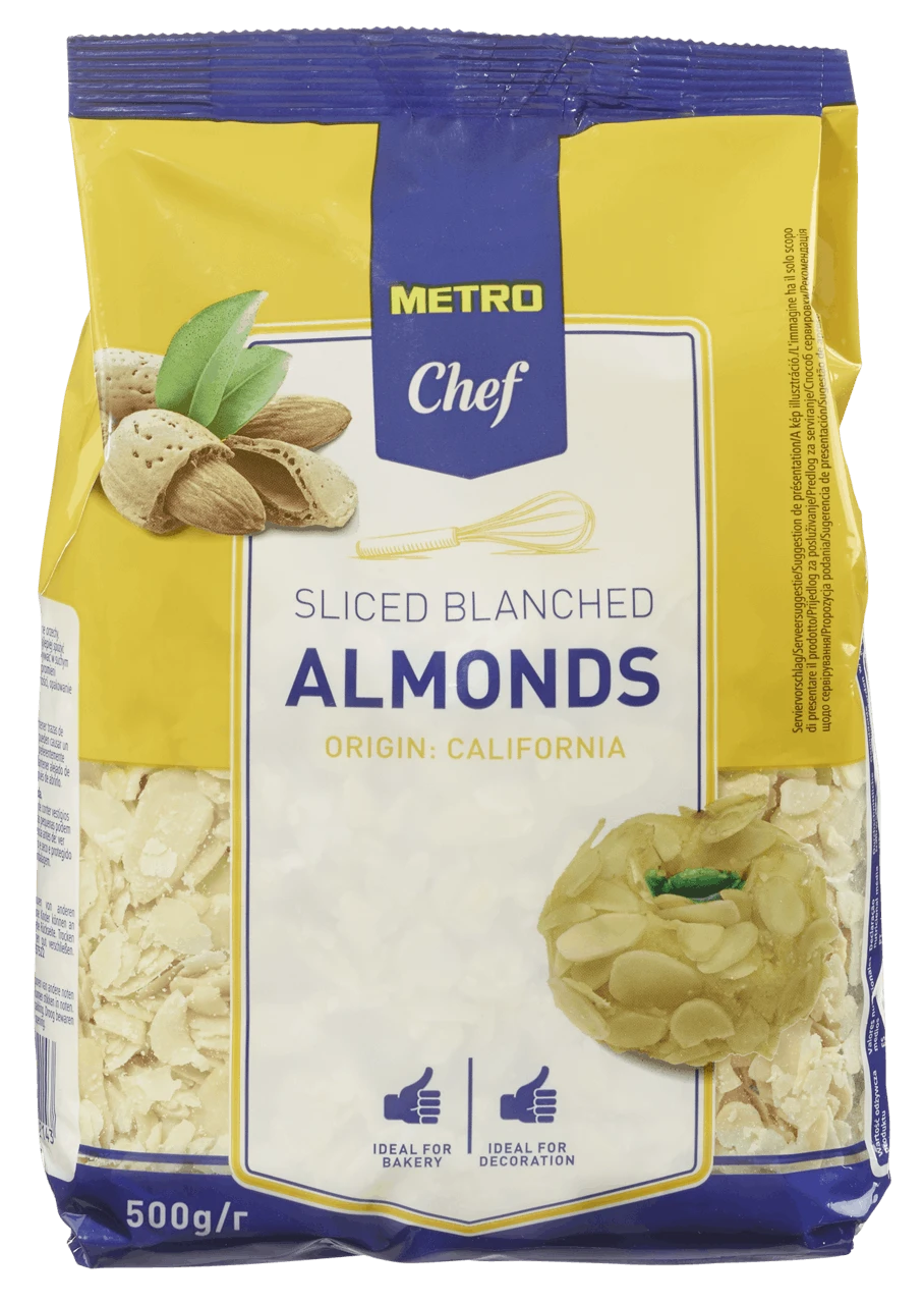 METRO Chef Mandeln Gehobelt (500 G) 1 METRO Chef Mandeln Gehobelt (500 G)
