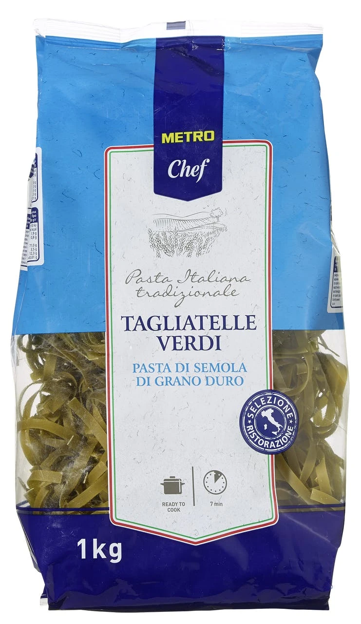 METRO Chef Tagliatelle Verdi (1 Kg) 4 METRO Chef Tagliatelle Verdi (1 Kg) – Bild 4