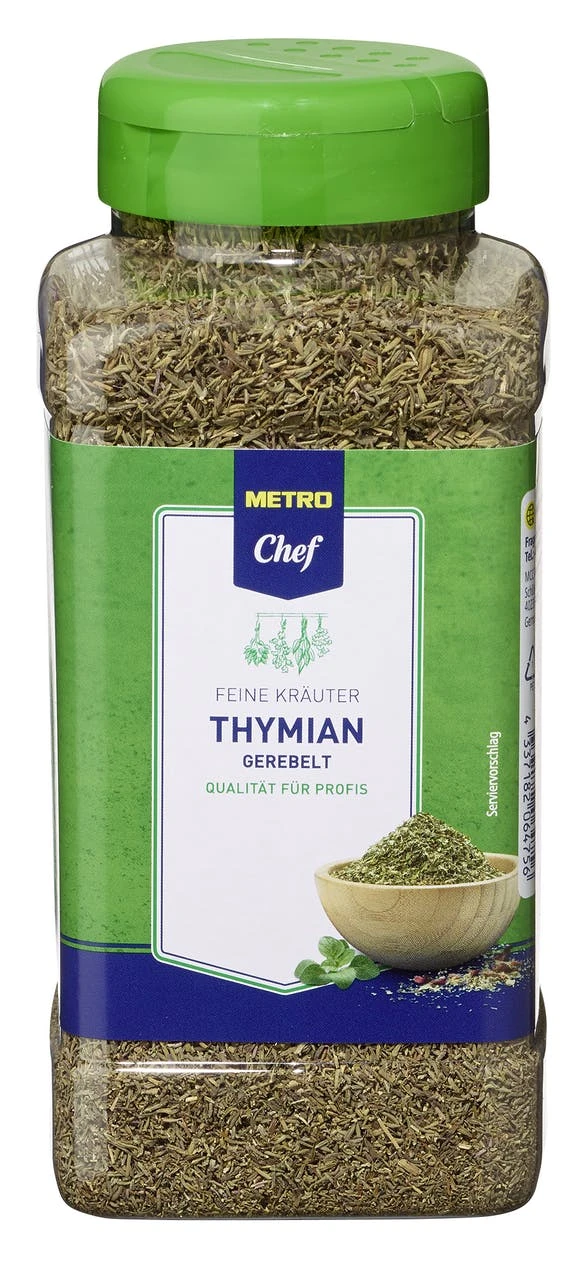 METRO Chef Thymian Gerebelt (440 G) 2 METRO Chef Thymian Gerebelt (440 G) – Bild 2