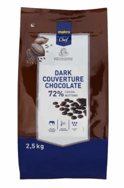 METRO Chef Kuvertüre Buttons Dunkle Schokolade 55 % Kakaomasse (2,5 Kg) 10 METRO Chef Kuvertüre Buttons Dunkle Schokolade 55 % Kakaomasse (2,5 Kg) -Metro Chef 2fabe674 735e 4509 949a cf27335209a4