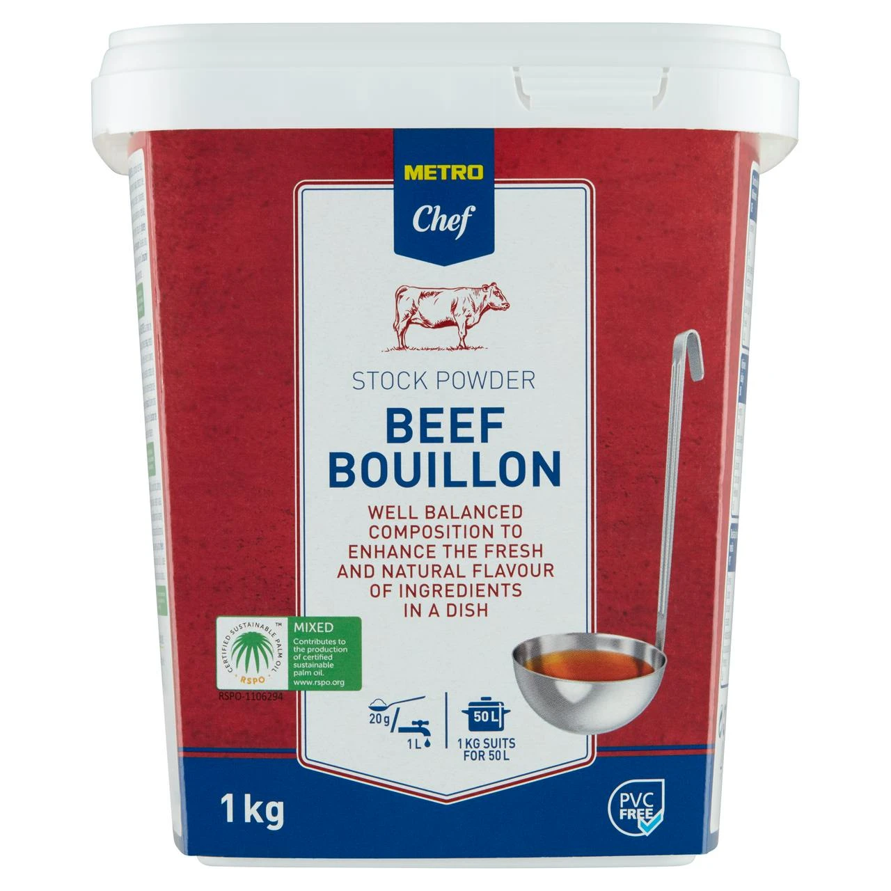 Metro Chef Rindbouillon Pulver (1kg) 1 Metro Chef Rindbouillon Pulver (1kg)