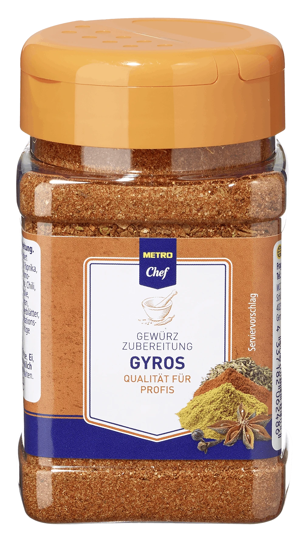 METRO Chef Gyros Gewürzzubereitung (590 G) 2 METRO Chef Gyros Gewürzzubereitung (590 G) – Bild 2