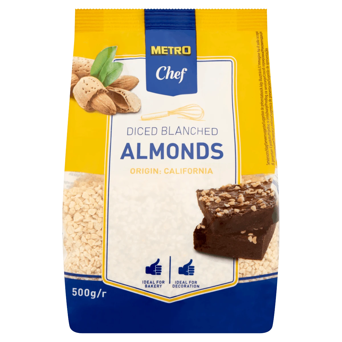 METRO Chef Mandeln Gehobelt (500 G) 2 METRO Chef Mandeln Gehobelt (500 G) – Bild 2