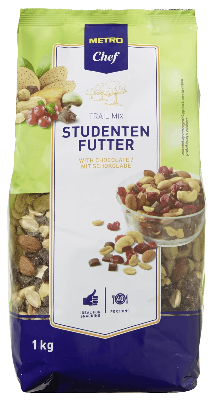Metro Chef Studentenfutter Mit Rosinen (1 Kg) 2 Metro Chef Studentenfutter Mit Rosinen (1 Kg) – Bild 2