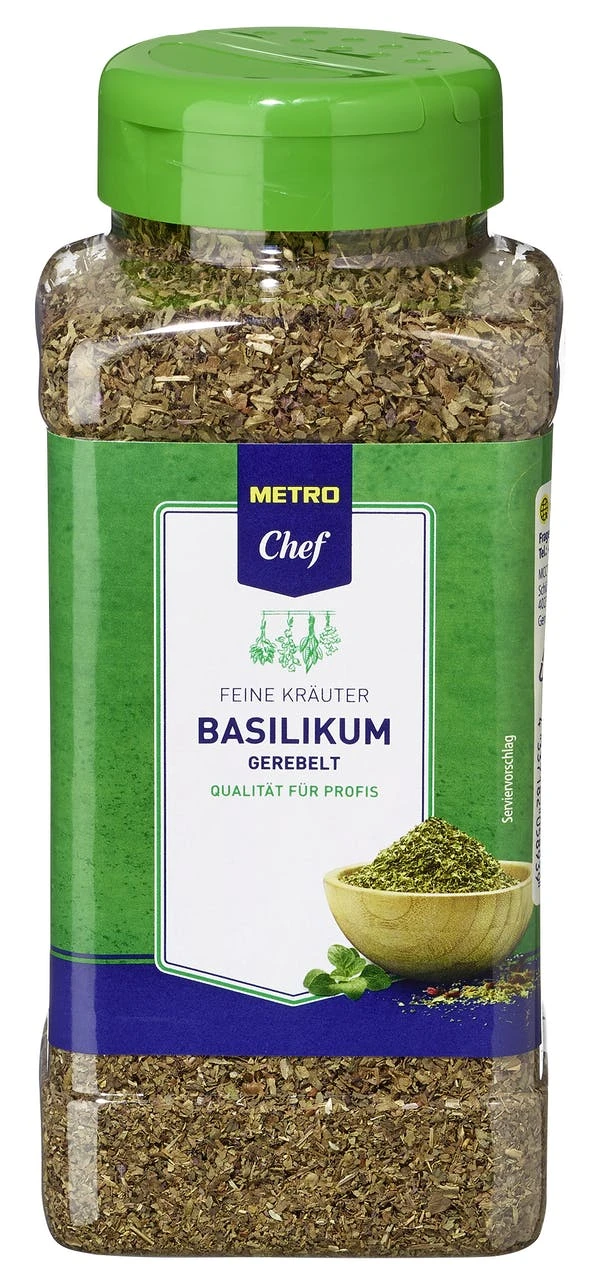 METRO Chef Basilikum Gerebelt (140g) 1 METRO Chef Basilikum Gerebelt (140g)