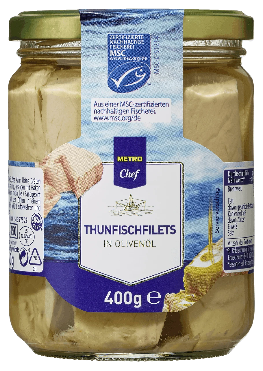 METRO Chef MSC Thunfisch Stücke (185 G) 3 METRO Chef MSC Thunfisch Stücke (185 G) – Bild 3