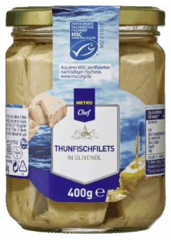 METRO Chef MSC Thunfisch Stücke In Sonnenblumenöl (185 G) -Metro Chef 85c4d3b8 59a5 4d12 a8ae 79ab8c5679f3
