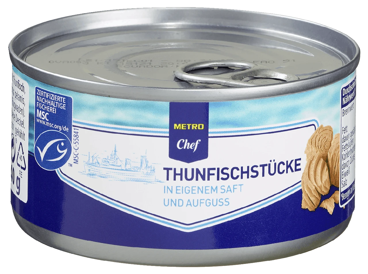 METRO Chef Albacore-Thunfisch-Filet (450 G) 2 METRO Chef Albacore-Thunfisch-Filet (450 G) – Bild 2