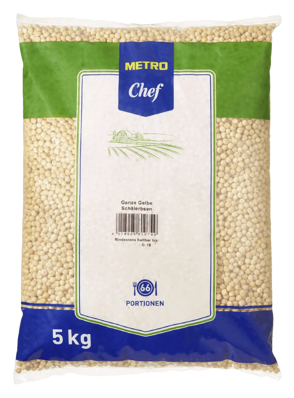 METRO Chef Grüne Schälerbsen (5 Kg) 2 METRO Chef Grüne Schälerbsen (5 Kg) – Bild 2