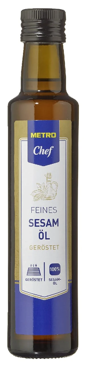 METRO Chef Sesamöl Geröstet (250 Ml) 1 METRO Chef Sesamöl Geröstet (250 Ml)