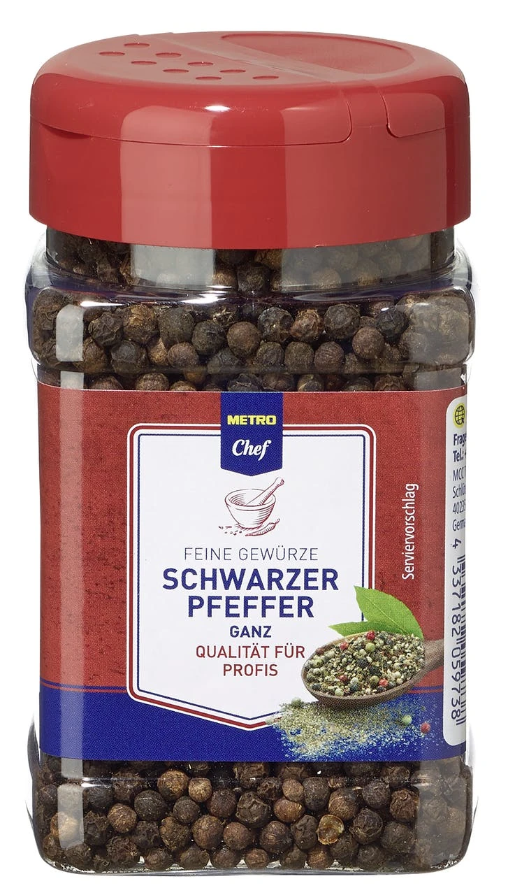 METRO Chef Pfeffer Schwarz Gemahlen (1,1 Kg) 3 METRO Chef Pfeffer Schwarz Gemahlen (1,1 Kg) – Bild 3