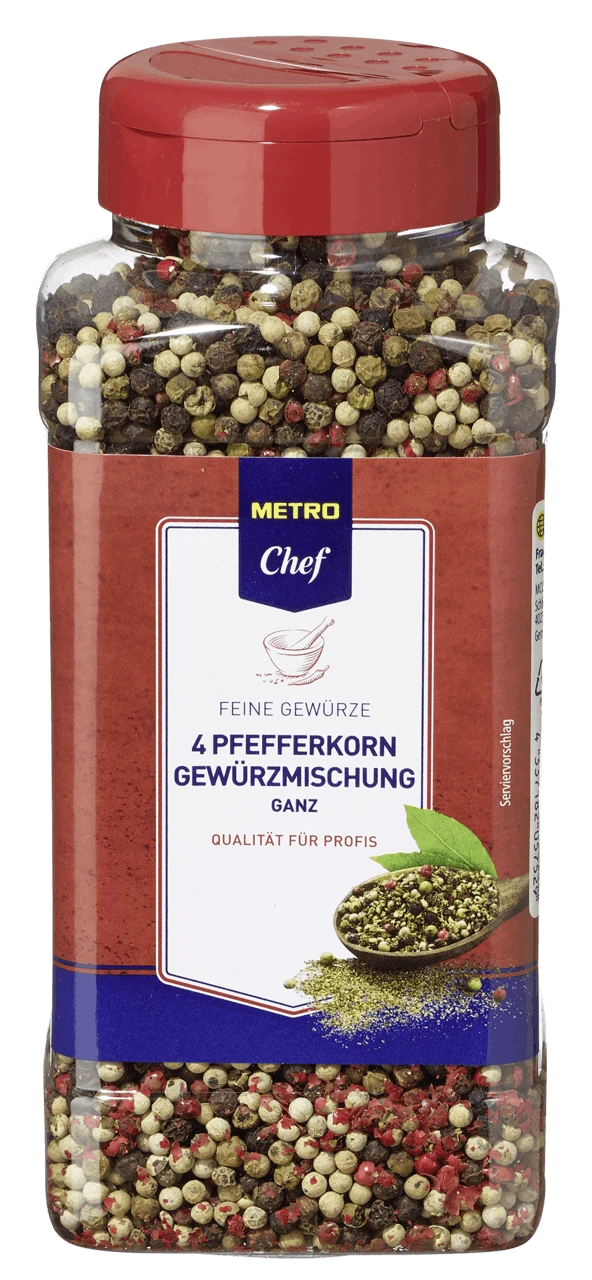 METRO Chef 4 Pfeffer Gewürzmischung Ganz (150 G) 3 METRO Chef 4 Pfeffer Gewürzmischung Ganz (150 G) – Bild 3