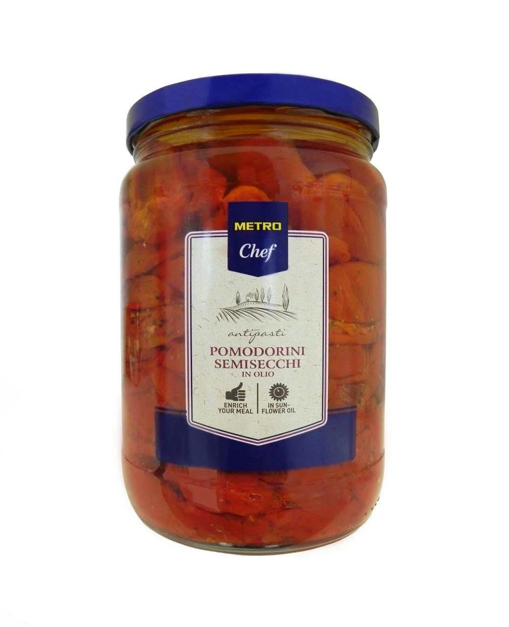 METRO Chef Getrocknete Tomaten In Sonnenblumenöl (3,1 L) 4 METRO Chef Getrocknete Tomaten In Sonnenblumenöl (3,1 L) – Bild 4