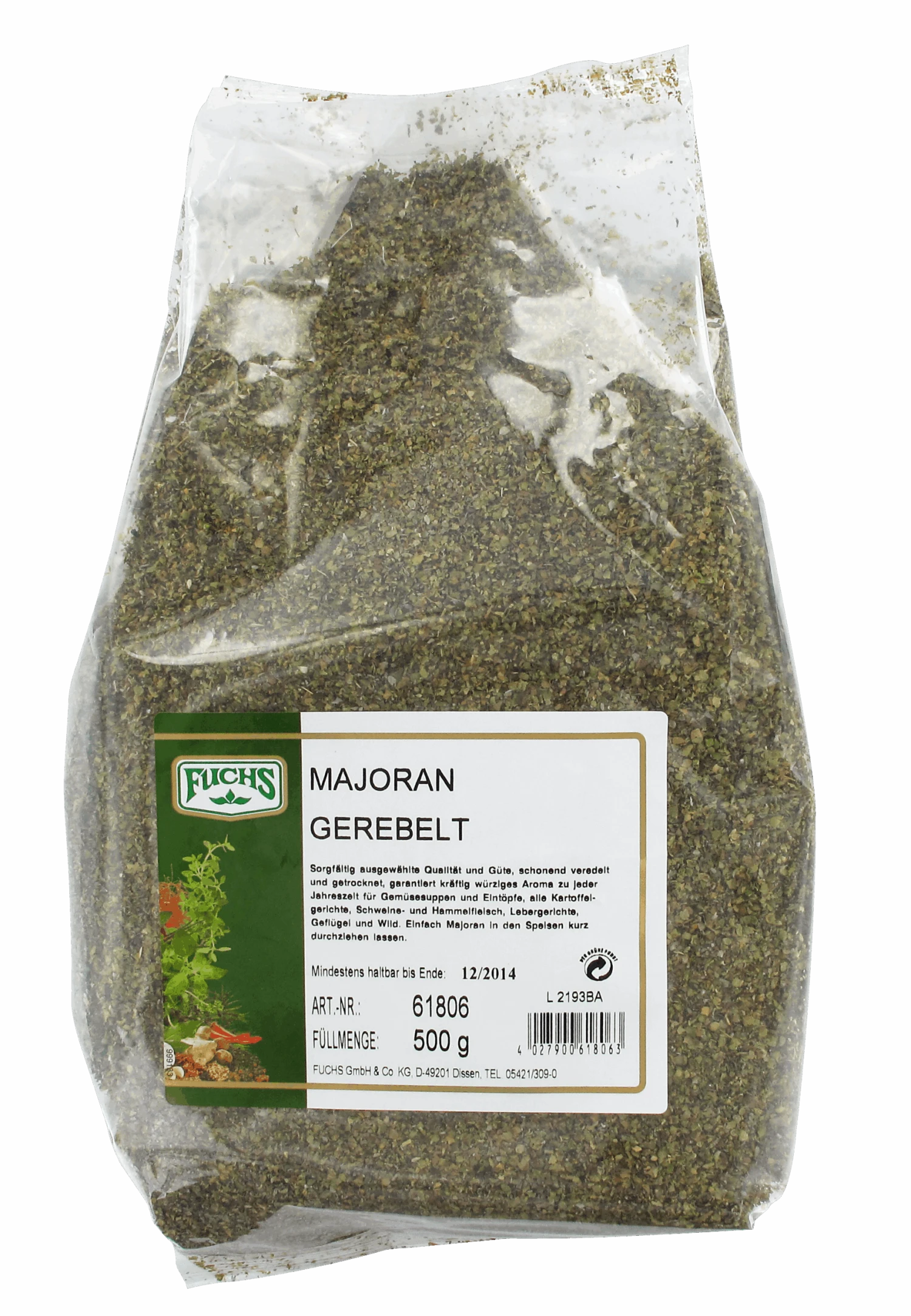 METRO Chef Majoran Gerebelt (90g) 4 METRO Chef Majoran Gerebelt (90g) – Bild 4