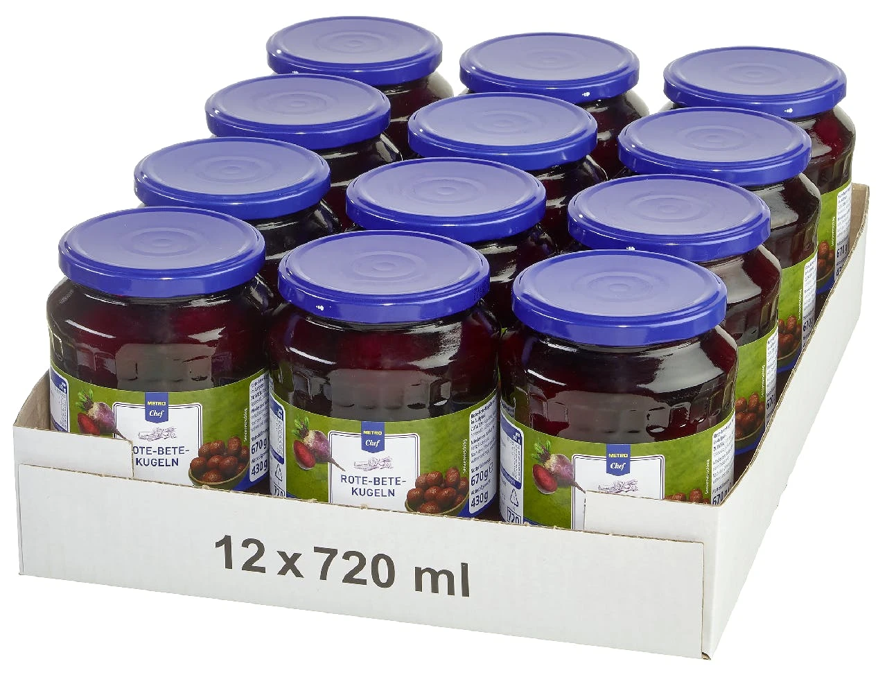 METRO Chef Rote Beete Kugeln 12 X 720 G (8,64 Kg) 2 METRO Chef Rote Beete Kugeln 12 X 720 G (8,64 Kg) – Bild 2