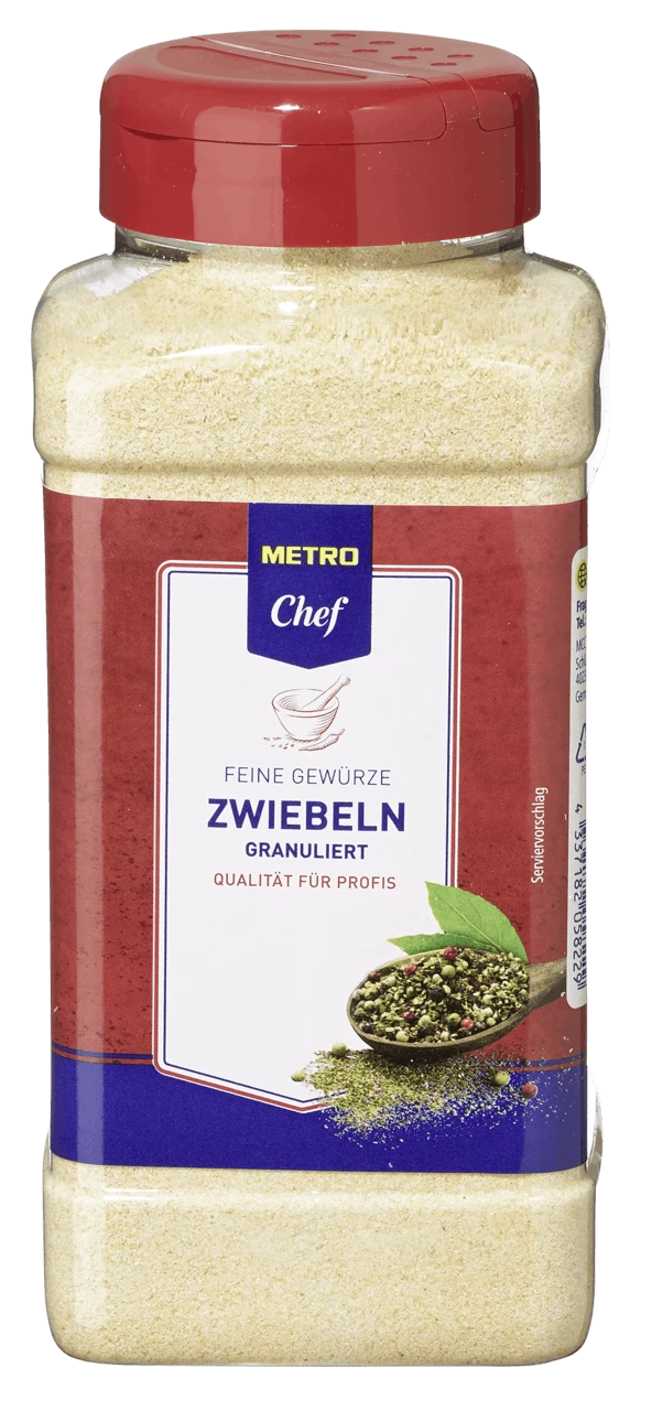 METRO Chef Zwiebeln Granuliert (480 G) 1 METRO Chef Zwiebeln Granuliert (480 G)