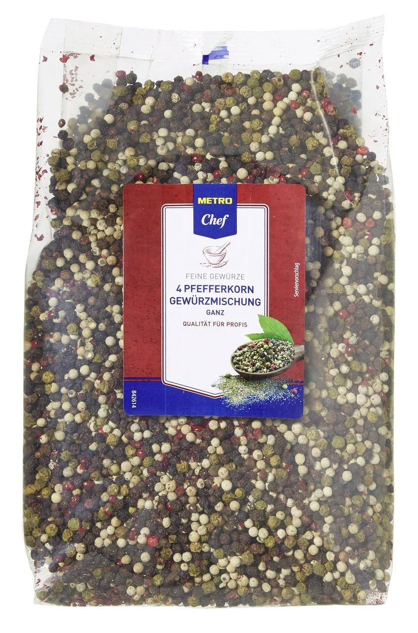 METRO Chef 4 Pfeffer Gewürzmischung Ganz (150 G) 2 METRO Chef 4 Pfeffer Gewürzmischung Ganz (150 G) – Bild 2